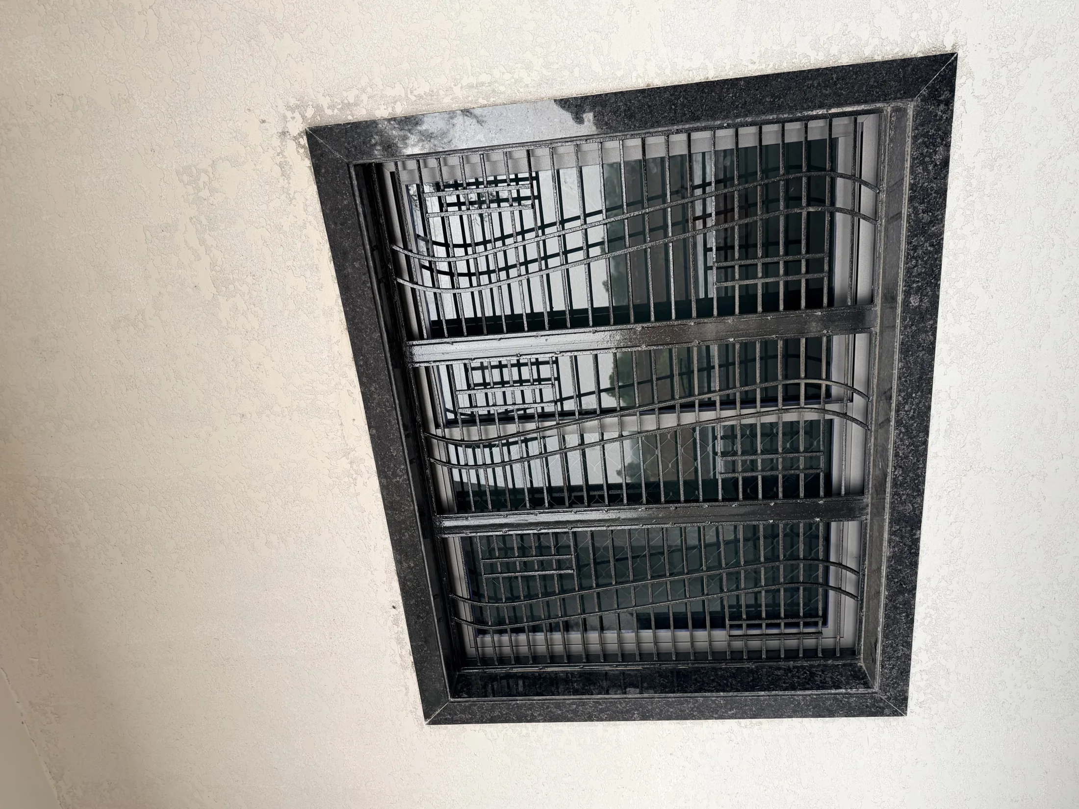 Aluminum window work