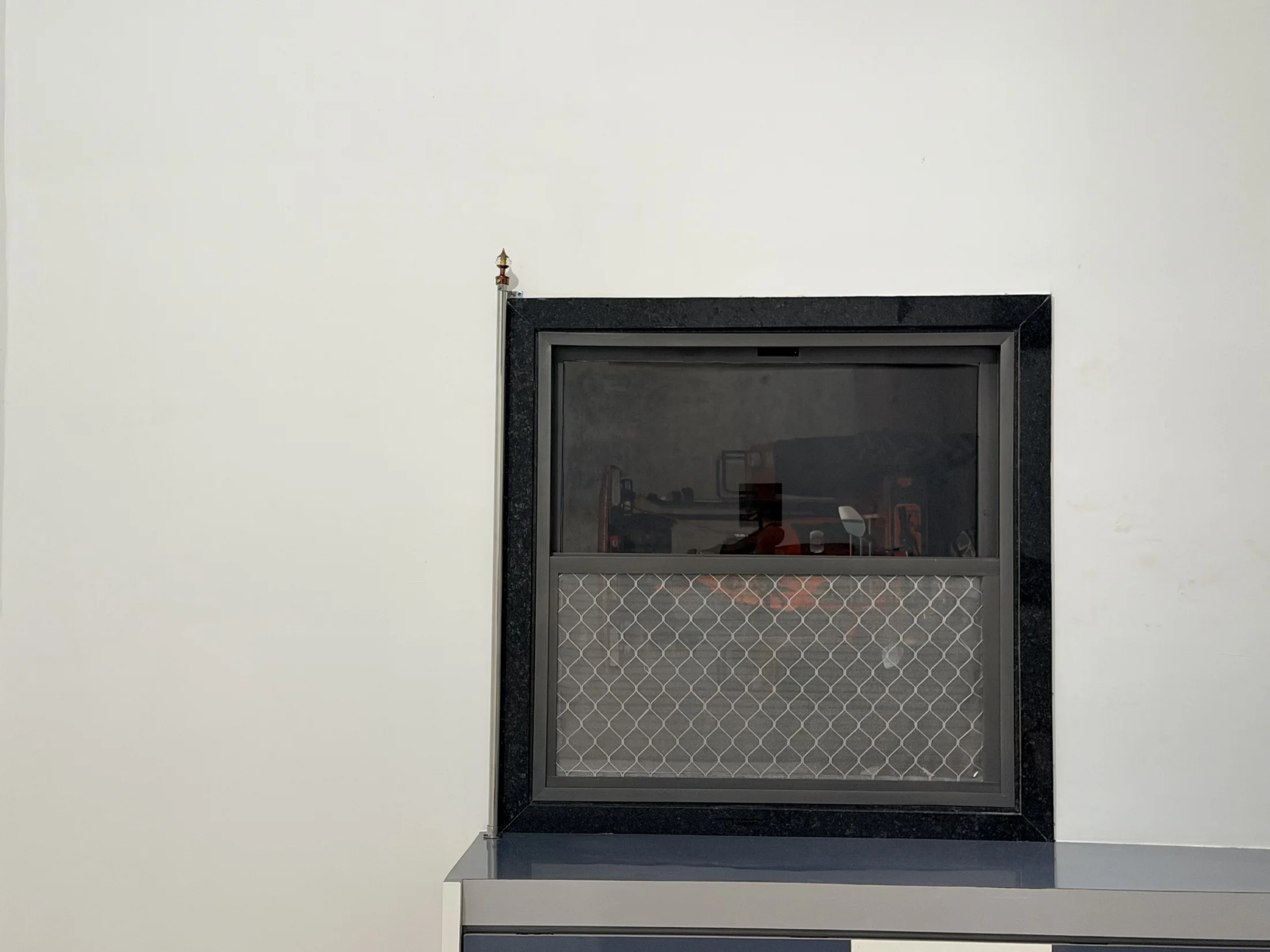 Aluminum window work