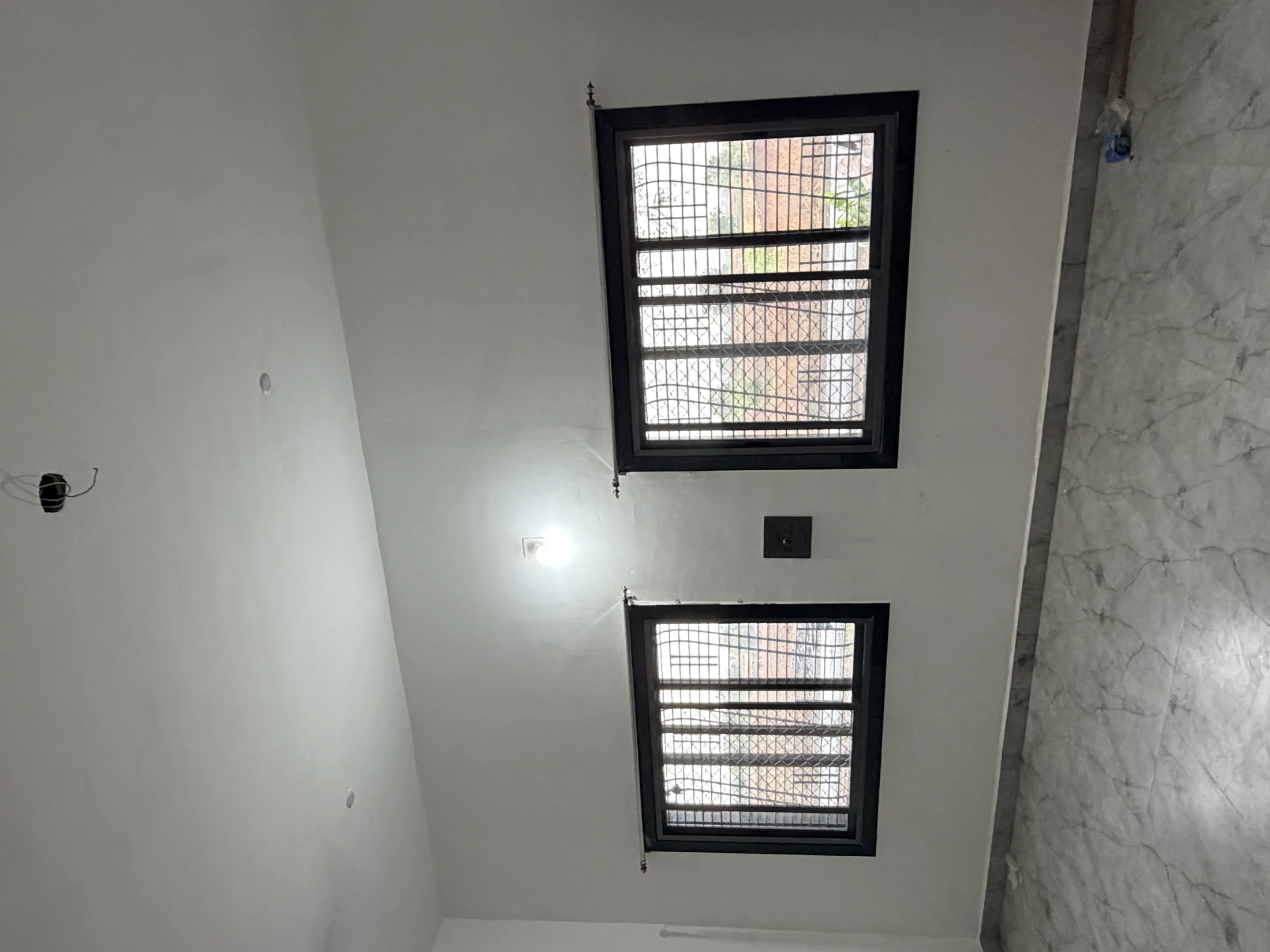 Aluminum window work