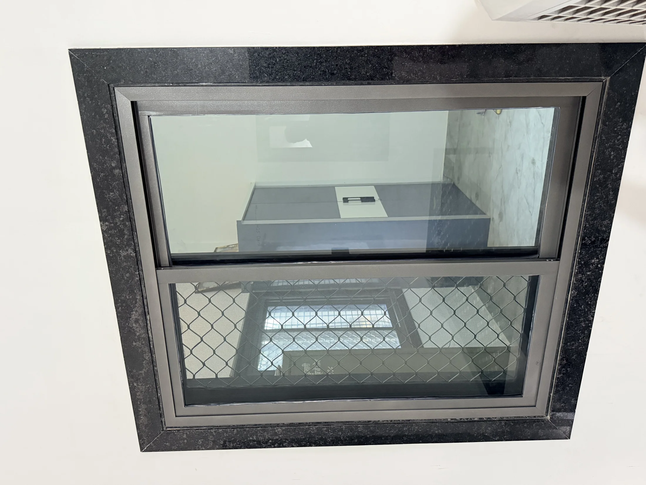 Aluminum window work